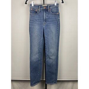 Madewell Women's Medium Blue Wash Stretch The Perfect Vintage Jean Size‎ 25